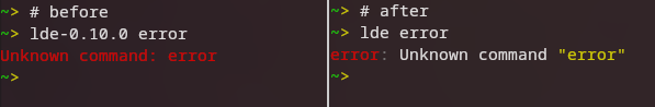 errors